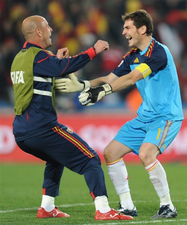 Finale Pays-Bas-Espagne : 0-1 / La  Roja campeone